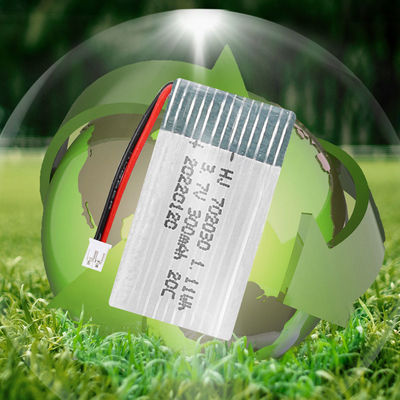 Modular Lithium RC Batteries Toys 300mAh Uninterruptible Power Supplies 3.7V